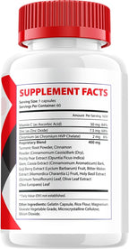 Gluco Health Plus Cápsulas – Suplemento Avanzado para el Control de Niveles Saludables, Fórmula Natural, 3 Envases (180 Cápsulas)
