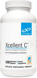 XYMOGEN Xcellent C - Vitamina C 750 mg con BioPerine - Apoyo Inmunitario, Antioxidante y Colágeno - Vegano, Sin Gluten y No-GMO - 120 Cápsulas