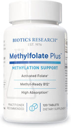 Biotics Research METHYLFOLATE Plus™ Metilfolato + B12 - 120 Comprimidos