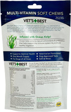Vet's Best Multivitamínico en Masticables Blandos para Perros - Suministro para 30 Días