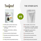 Sunfoods Superfoods Maca Negra Orgánica en Polvo - 113 g