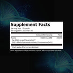 5-MTHF Metilfolato 5 mg – Quatrefolic® para soporte MTHFR, 60 cápsulas (5000 mcg)