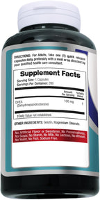 FITO MEDIC'S Lab DHEA Supplement, 200 Cápsulas