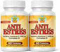 Nutrisalud Products Anti-Stress Natural Formula - Set of 2 Bottles (4 Months)