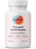 FullWell Women's Prenatal Multivitamin, 240 Cápsulas (30 Dosis)