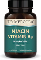 Dr. Mercola Niacina Vitamina B3, 270 Comprimidos