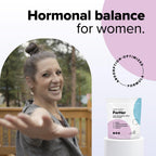 COMPLEMENT ForHer Women’s Multivitamin with Inositol - Hormone Balance Supplement for Women, Hair Growth & Immune Support - Vitamins with B9 & Iron - 120 Capsules, 60 Servings