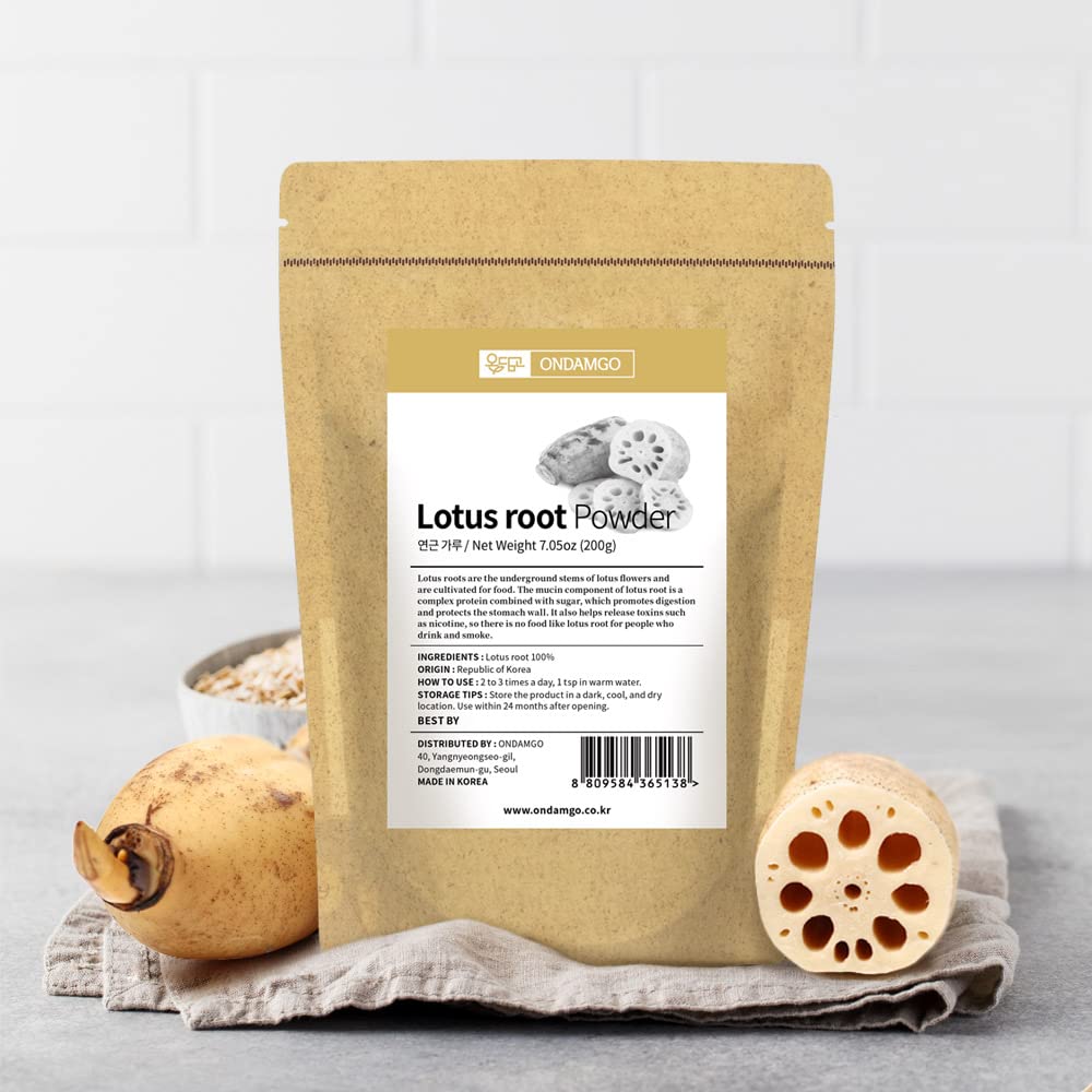 Polvo de Raíz de Loto Natural ONDAMGO 200g