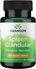 Swanson Bazo Crudo Glandular 200 mg 60 Cápsulas