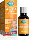 Colief Vitamin C Drops – Gotas de vitamina C para bebés y niños, 600 gotas