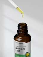 Horbäach Damiana Leaf Herb Tincture - 60 ml - Alcohol-Free Liquid Extract