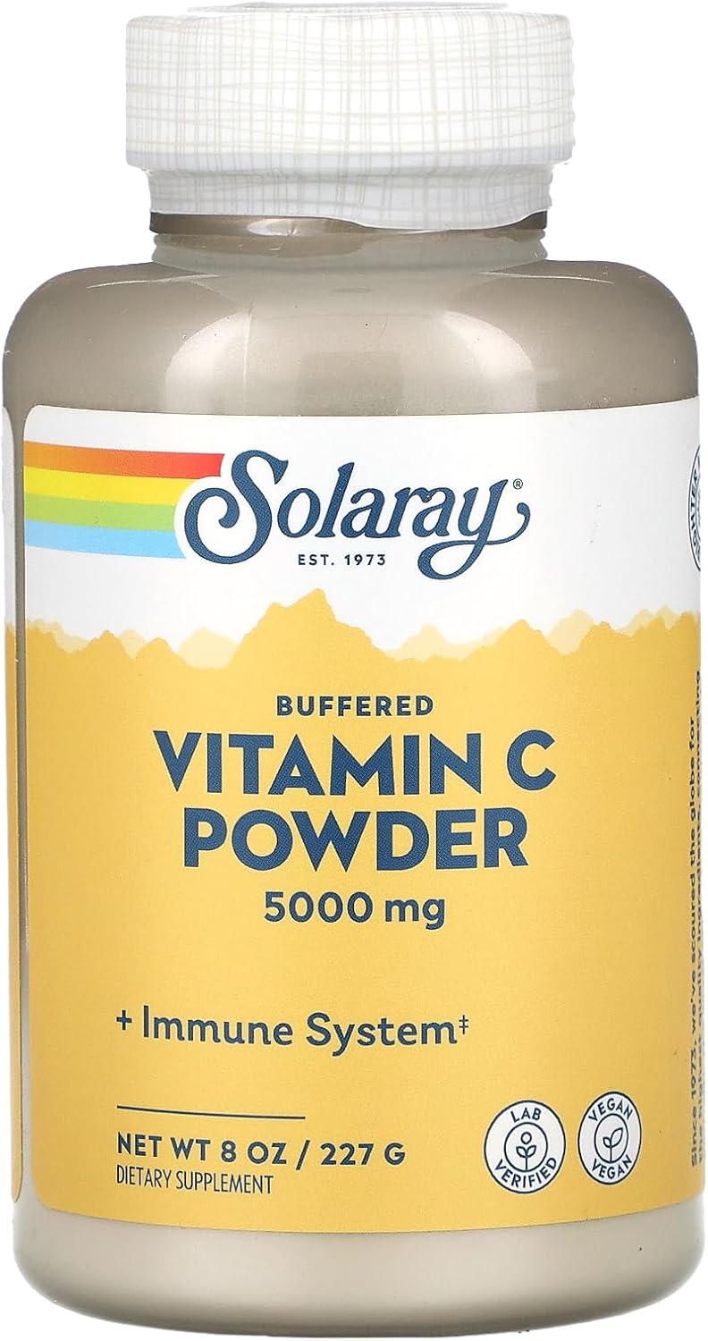 Solaray Vitamina C en Polvo 227 g