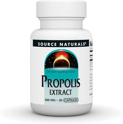 Source Naturals Extracto de Própolis 500 mg, 30 Cápsulas – Image 1