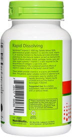 NutriBiotic Vitamina C 1000 mg, 100 comprimidos
