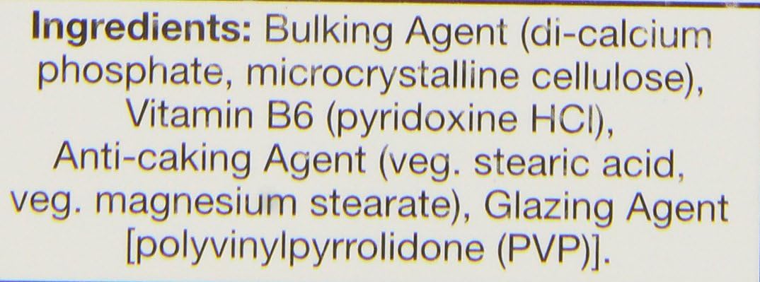 HealthAid Vitamina B6 (Piridoxina HCl) 10mg - 100 Comprimidos