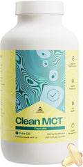 LevelUp Aceite MCT C8 en Cápsulas - 100% Caprílico Puro (280 Cápsulas)