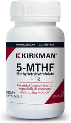 Kirkman - 5-MTHF - 5-Metiltetrahidrofolato - Folato para el Mantenimiento Celular