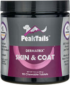 Kala Health PeakTails Suplemento para Piel y Pelaje para Perros – 90 Comprimidos Masticables