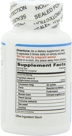 Balanceuticals Ovary & Uterus Clean, 500 mg Cápsulas, Suplemento Dietético, 60 cápsulas por envase (Paquete de 2)