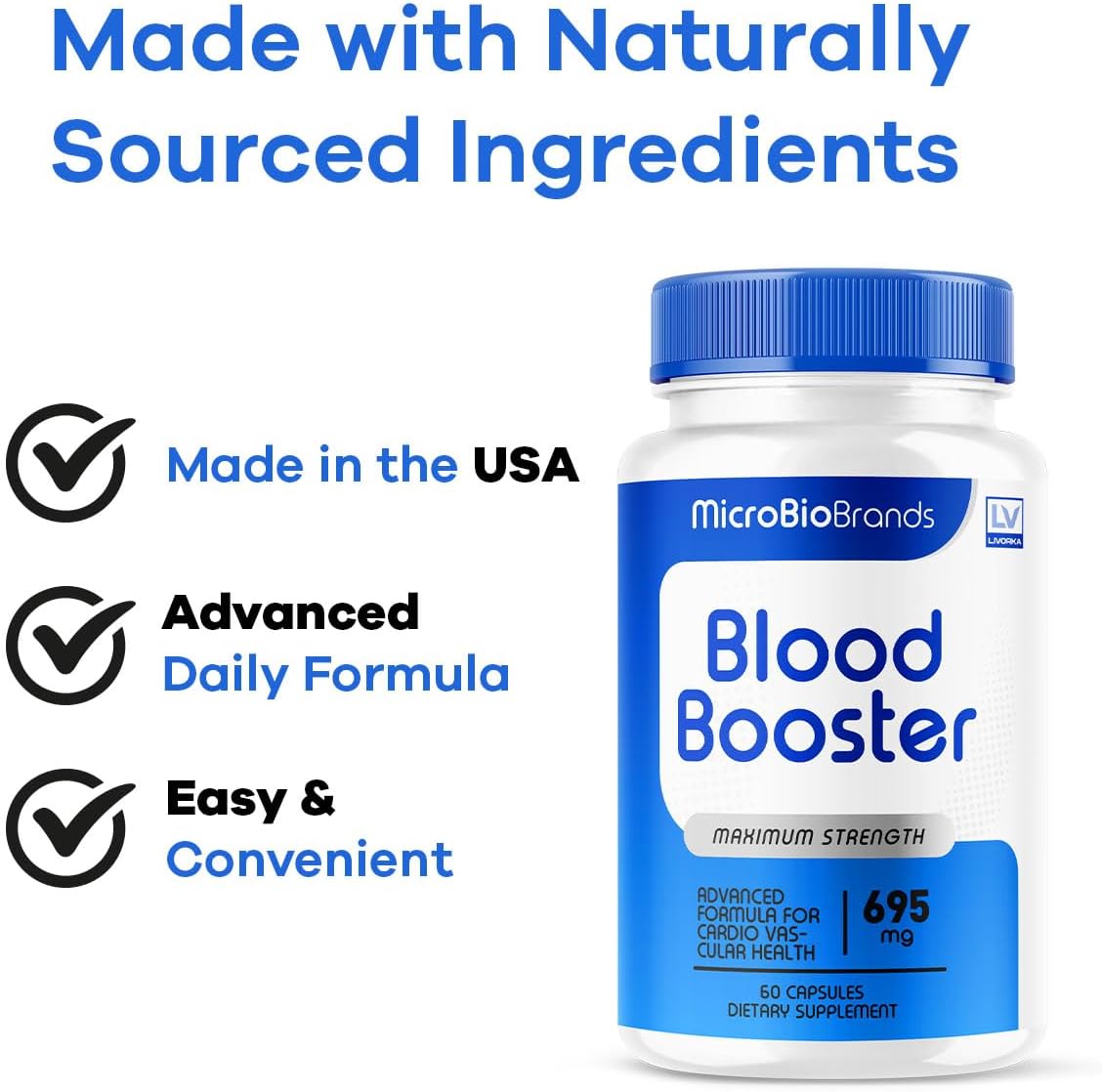 Microbio Capsules – Suplemento Natural para el Equilibrio Sanguíneo y Bienestar General