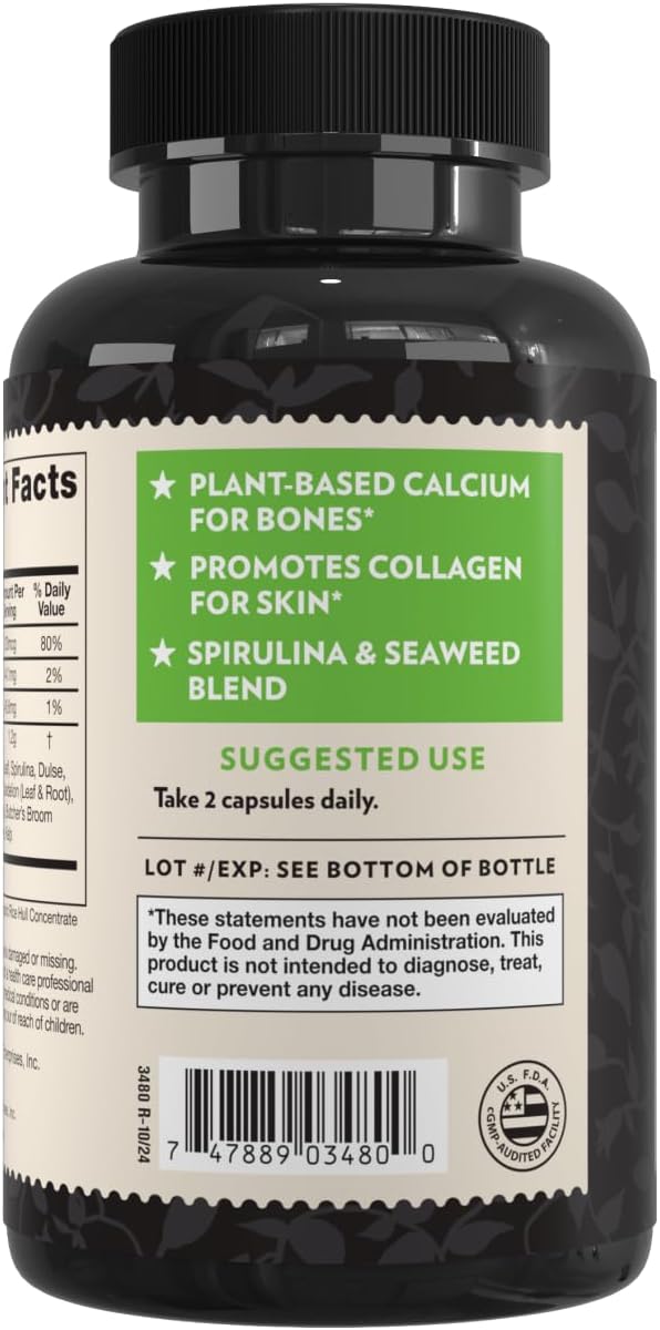 Crystal Star Ocean Minerals - Marine Mineral Supplement, 60 Capsules