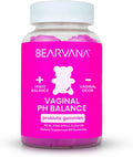 BEARVANA Gominolas de Probióticos y Vitamina C para el Apoyo del pH Vaginal – Suplemento de Bienestar Femenino con Sabor a Piña – 60 Gominolas