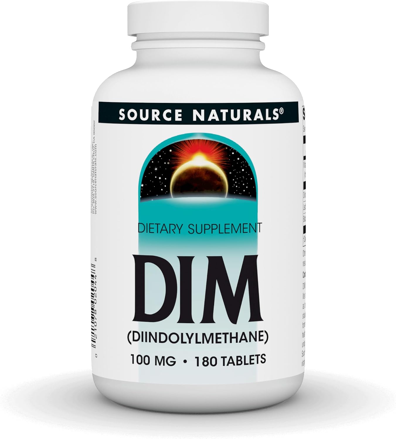 Source Naturals DIM, Diindolilmetano, 100 mg - 30 Comprimidos