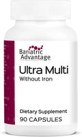Bariatric Advantage Ultra Multi Sin Hierro - Multivitamínico de Alta Potencia, 90 Cápsulas