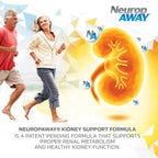NeuropAWAY Fórmula de Apoyo Renal con Agmatina Sulfato, L-Arginina, L-Ornitina, L-Citrulina - 90 Cápsulas