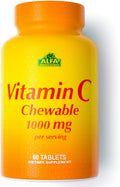 ALFA VITAMINS Vitamina C Masticable 1000 mg – 60 Comprimidos