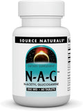 Source Naturals N-A-G N-Acetil Glucosamina 250 mg – 60 Tabletas