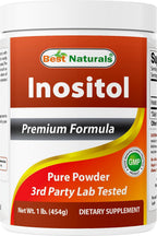 Best Naturals Inositol puro en polvo (vitamina B8), 454 g