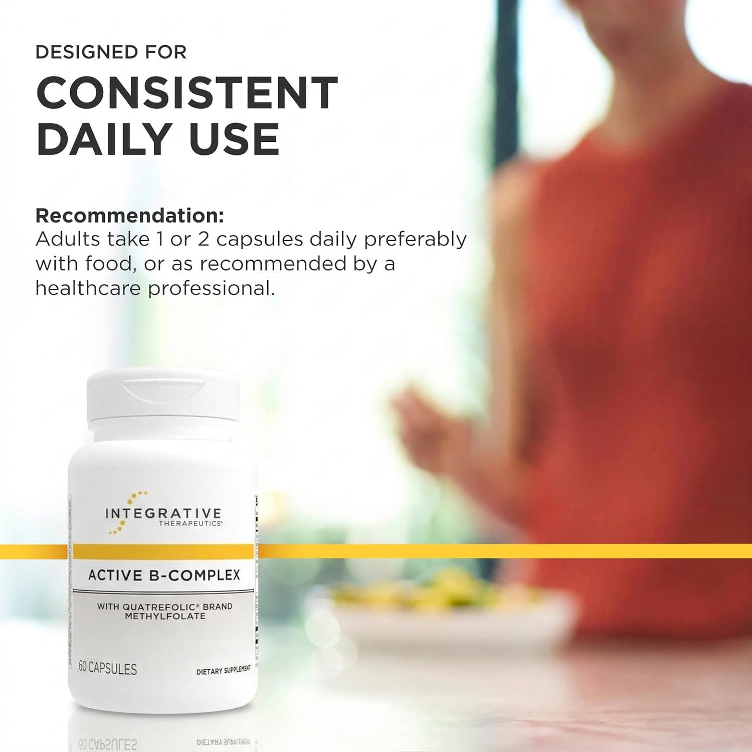 Integrative Therapeutics Active B-Complex – 60 Cápsulas