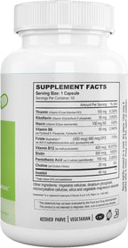Nutri Supreme Ultimate B Complex - Complejo B con Metilfolato - 60 Cápsulas