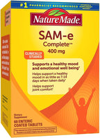 Nature Made SAM-e Complete 400 mg, 60 Comprimidos