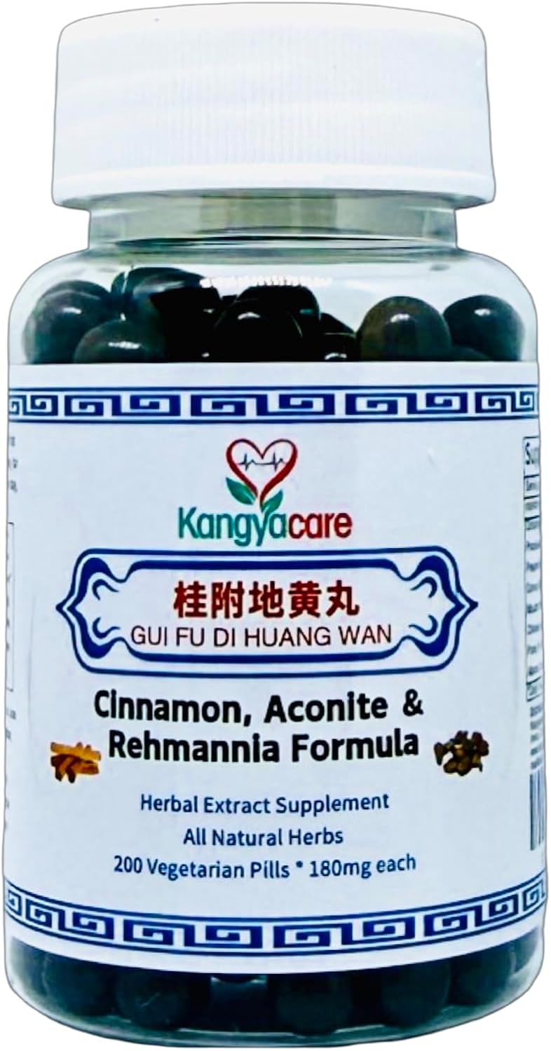 Liu Wei Di Huang Wan – Fórmula de Seis Ingredientes con Rehmannia – Suplemento Herbal Natural (200 comprimidos)