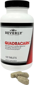 Beverly International Quadracarn 4X-Potency Carnitine Blend - 120 Tablets