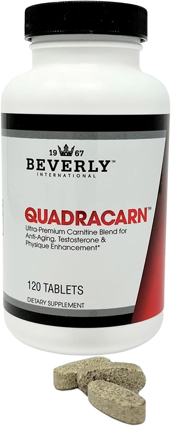 Beverly International Quadracarn 4X-Potency Carnitine Blend - 120 Tablets