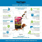 Superalimento Marino para Mascotas - 30 Sobres Diarios (75g) - Multivitamínico para Perros y Gatos Pequeños