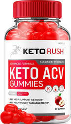 Keto Rush ACV Gummies Avanzadas – 1000mg, 60 Gominolas para la Gestión de Peso