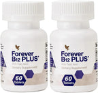 Forever Living B12 Plus - Vitaminas B12 y Ácido Fólico - 60 Comprimidos