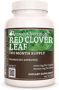 Remedy's Nutrition Trébol Rojo (Red Clover Leaf) 1000 mg - 60 Cápsulas Veganas