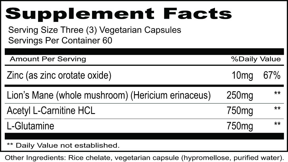 Priority One Vitamins SIBO-Rebuild 180 Cápsulas Vegetarianas
