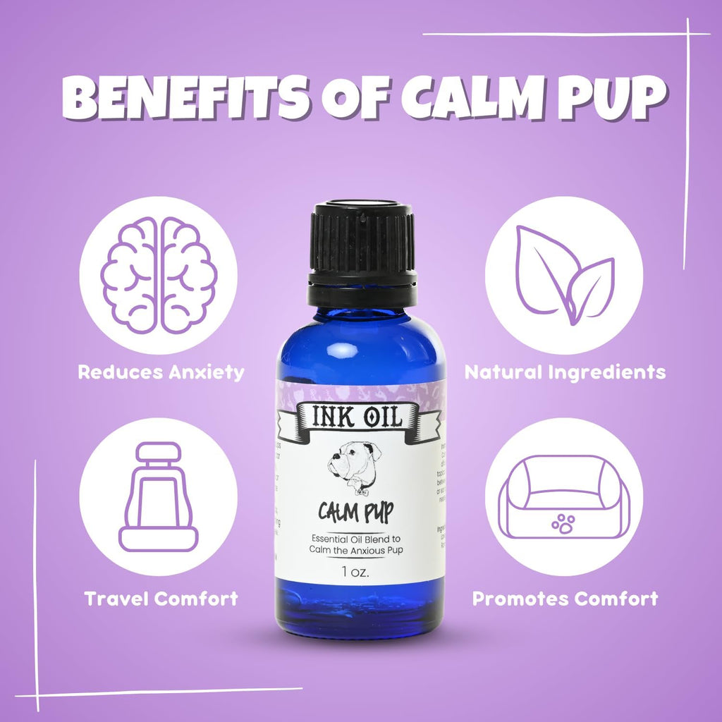 Ink Oil Pup Oils – Calmante para perros en gotas
