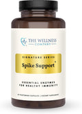 The Wellness Company Spike Support – Detox, Salud Inmunitaria, Flujo Sanguíneo – Nattokinasa, Raíz de Diente de León y Extracto de Black Sativa | 60 Cápsulas (1 Mes)