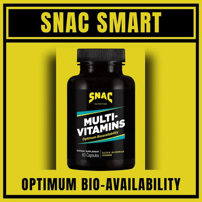 SNAC Multi-Vitamins Daily Supplement with – Metabolismo energético normal (vitaminas del grupo B). – Image 3