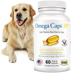 Omega Caps HP Snip Tips – Aceite de Pescado para Perros Medianos y Grandes – 60 Cápsulas