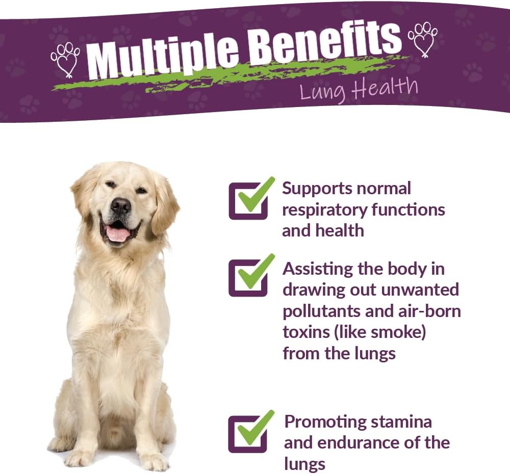 Numo Care Apoyo Respiratorio para Perros - Fórmula Herbal, 30 ml