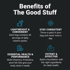 Wilderness Athlete The Good Stuff - Multivitamínico diario en sobres