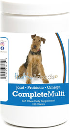 Healthy Breeds Airedale Terrier All in One Multivitamin Soft Chew 120 unidades